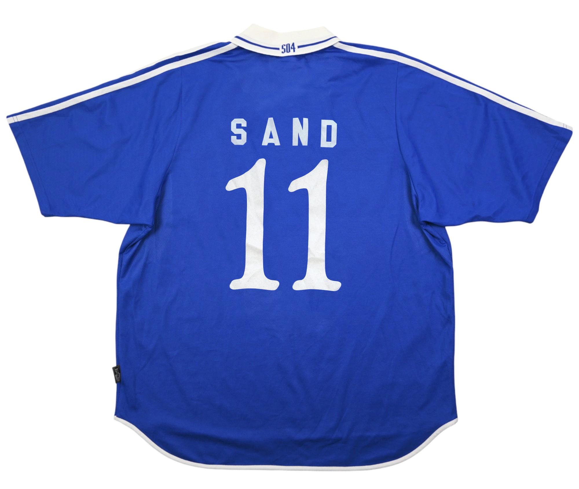 Schalke 04 2000 2001 Home Football Shirt Soccer Jersey Size XL