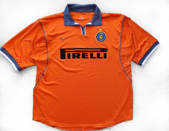 Vintage Inter Milan 2000-2001 Third Football Shirt Soccer Jersey