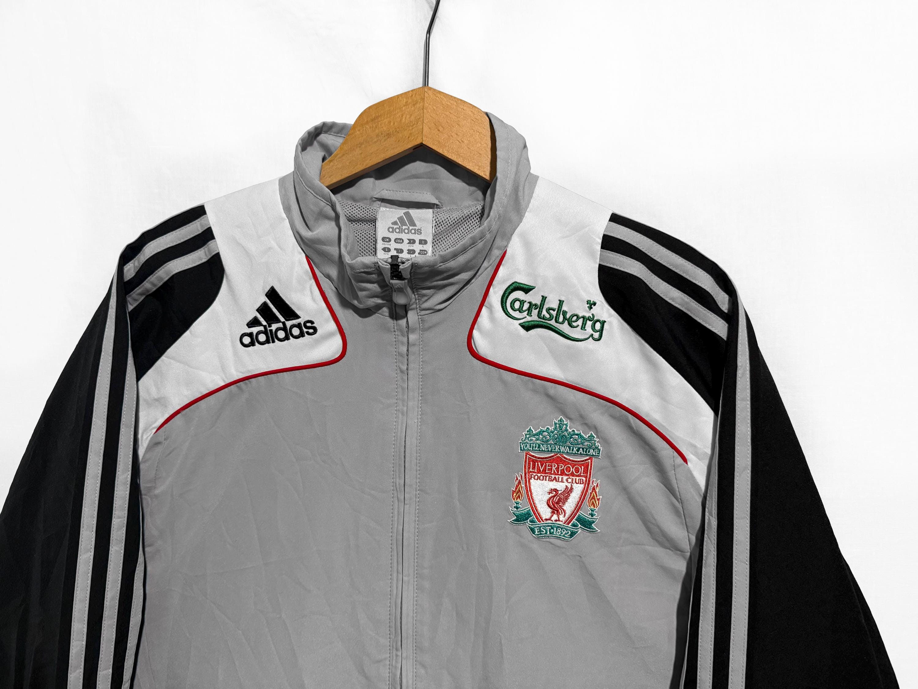 Liverpool 2000S Adidas Football Jacket Soccer Track Top Size M - Etsy