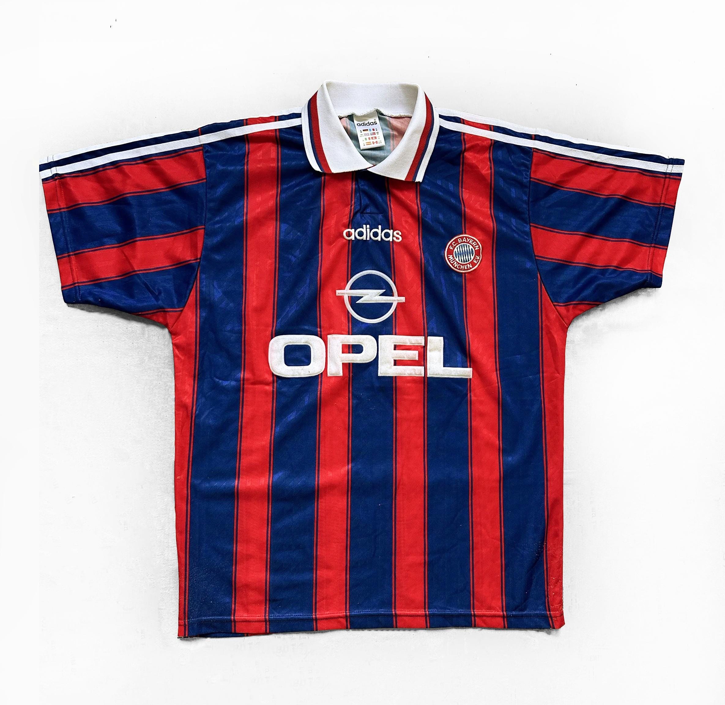 90s FC Bayern Munchen Football Jersey 古着 Size XL Bayern Munich Munchen 1989-1990 special football