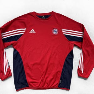 Bayern Munich 2003 Training Sweat Top  Football  SOCCER Size L  adidas