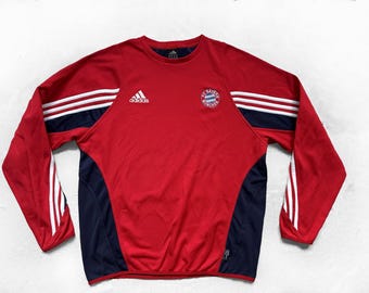 Bayern Munich 2003 Training Sweat Top  Football  SOCCER Size L  adidas