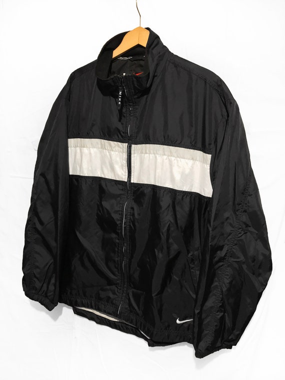 nike vintage big logo swoosh windbreaker