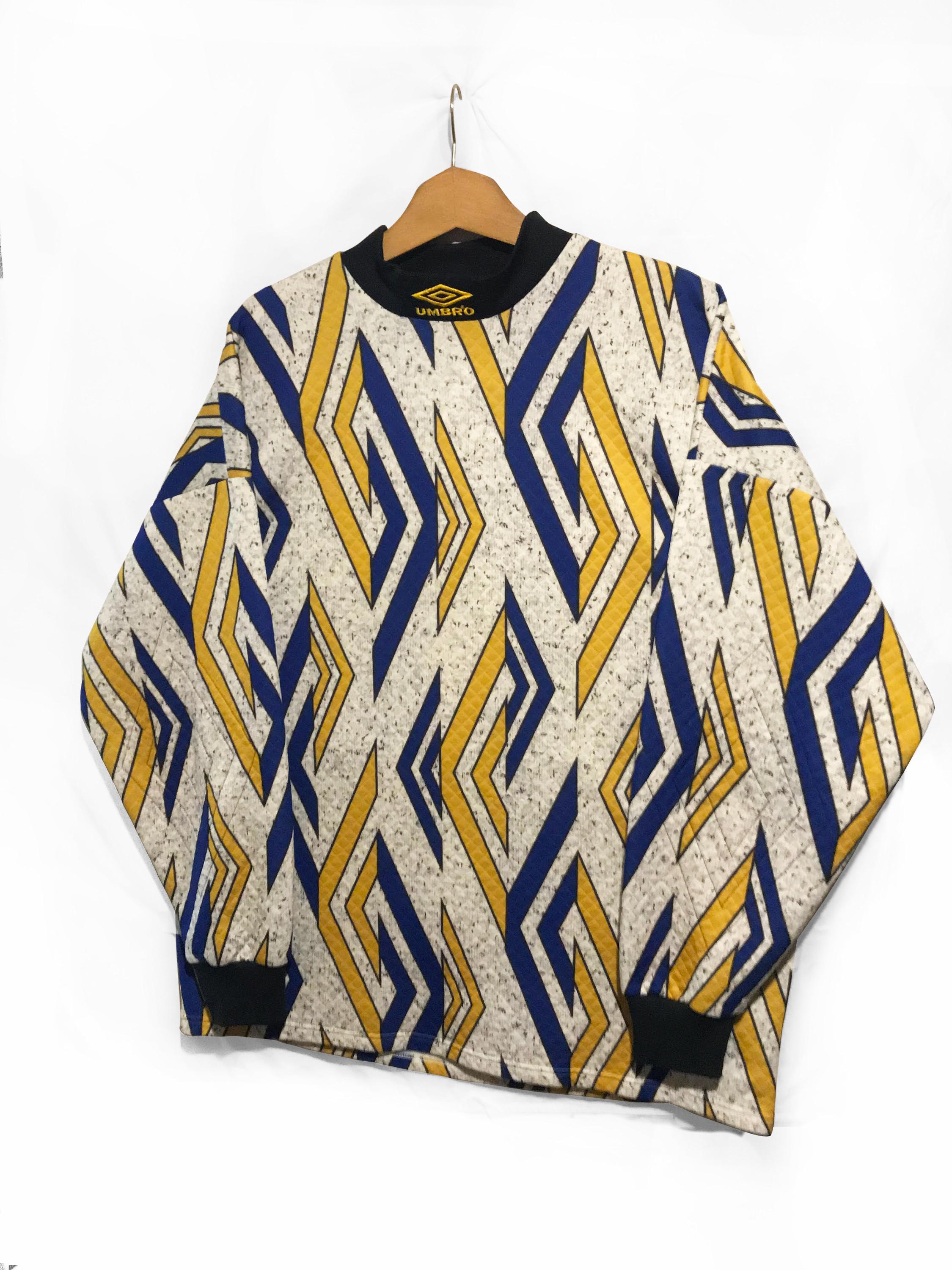 Maillot Vintage Umbro Homme Bleu Et Blanc - Neuf Avec étiquettes (taille XL)