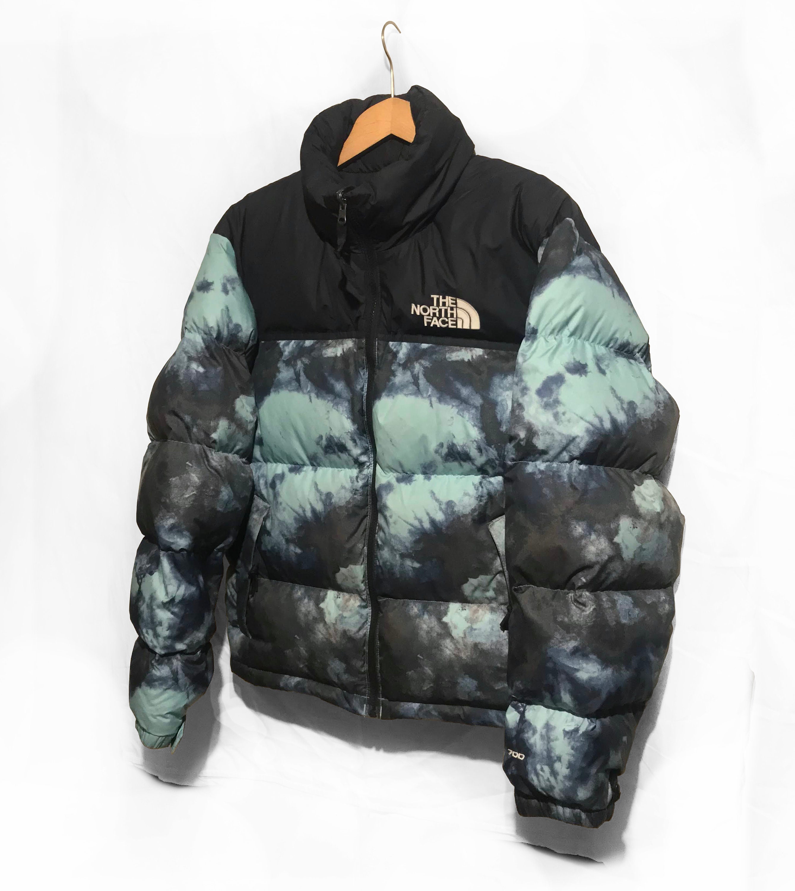The North Face 1996 Retro Nuptse Jacket WASABI ICE DYE Size S - Etsy