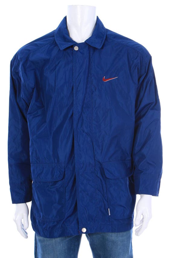 nike dark blue jacket