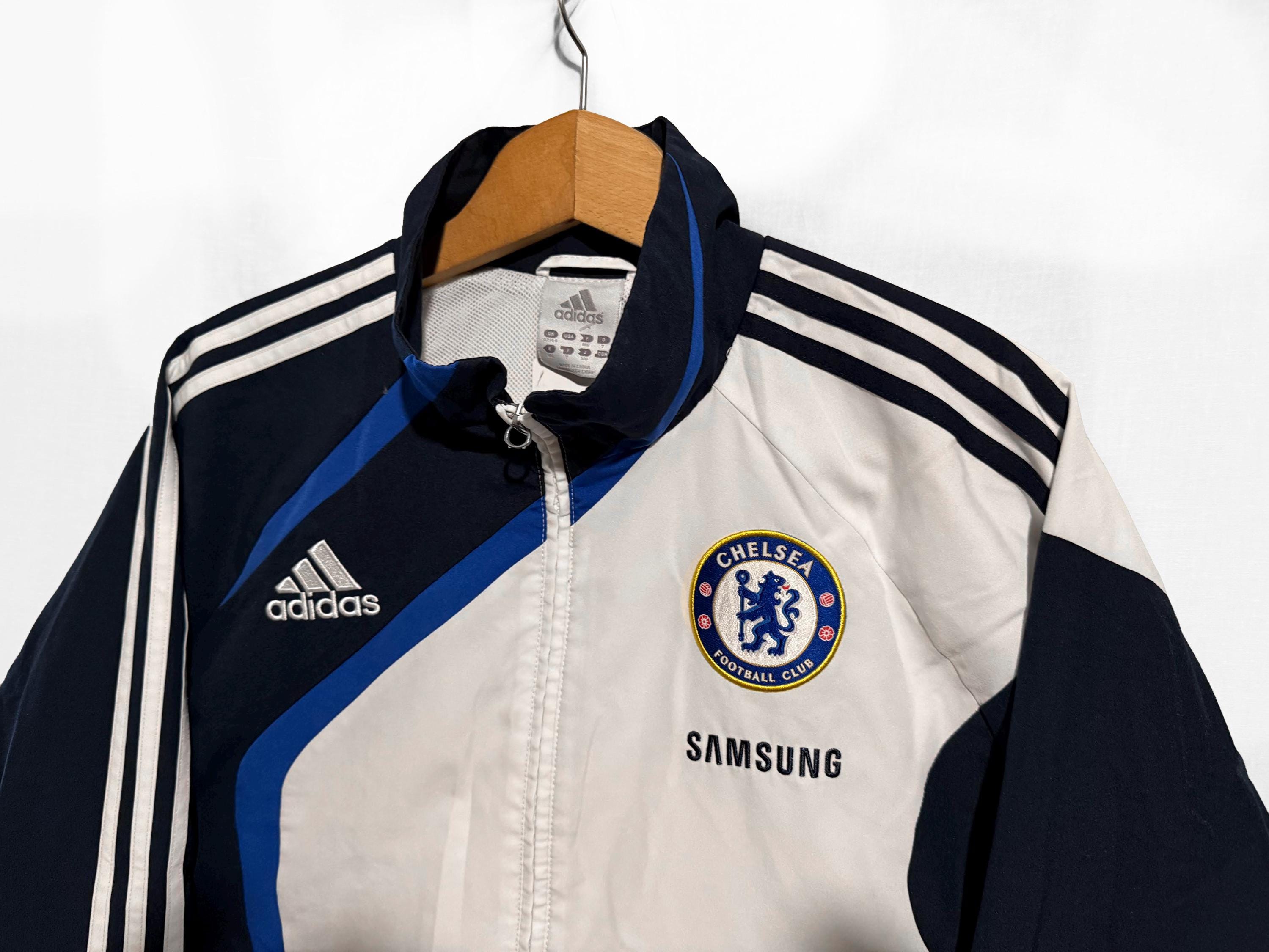 Chelsea 2000s Football Jacket Soccer Track Top Size L - Etsy