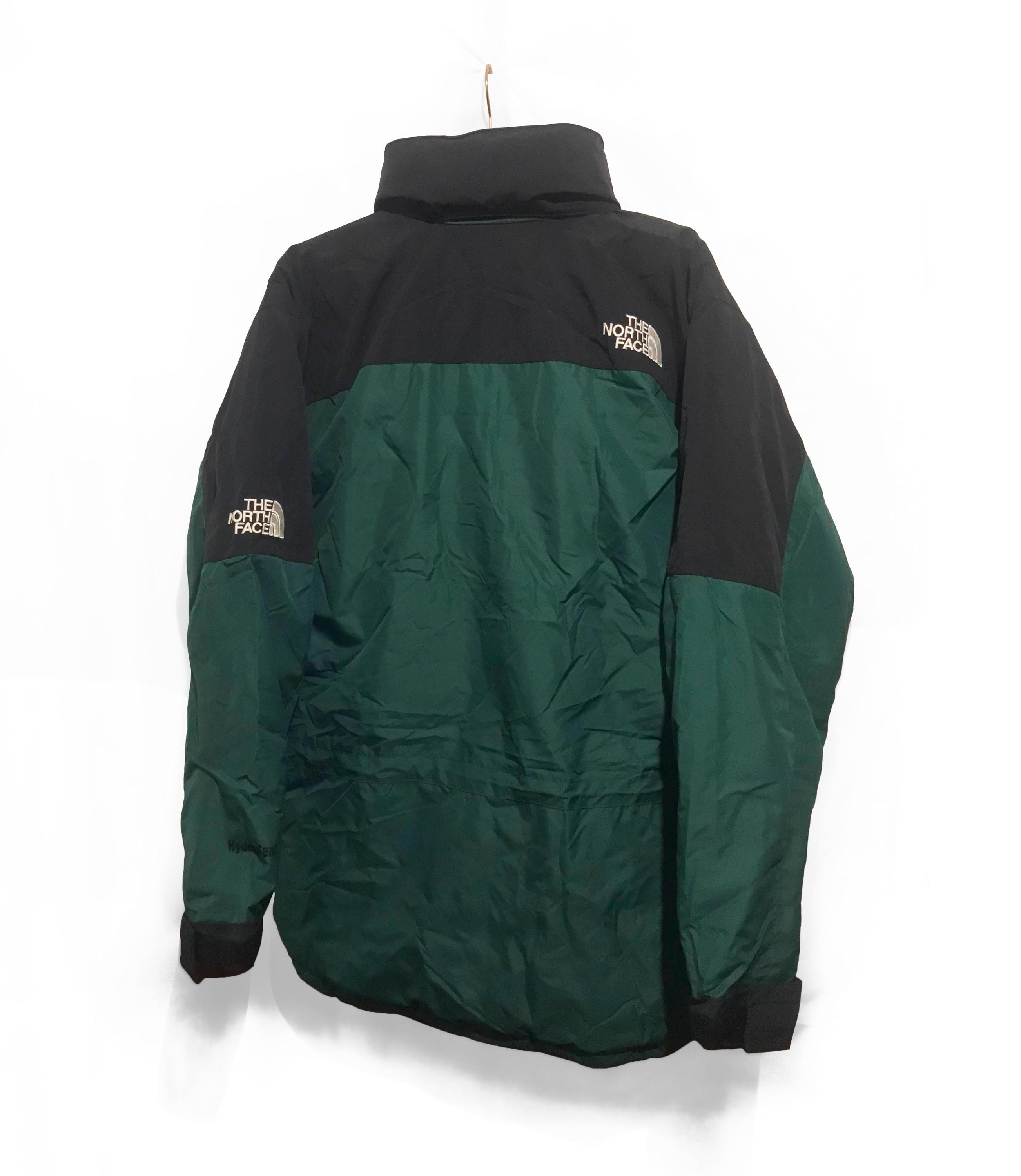 Vintage 90s the North Face Insulated Mountain Parka - Forest Green