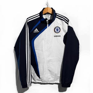 Chelsea FC CFC CHE England Adidas 2014/15 Blue White Men's Sports