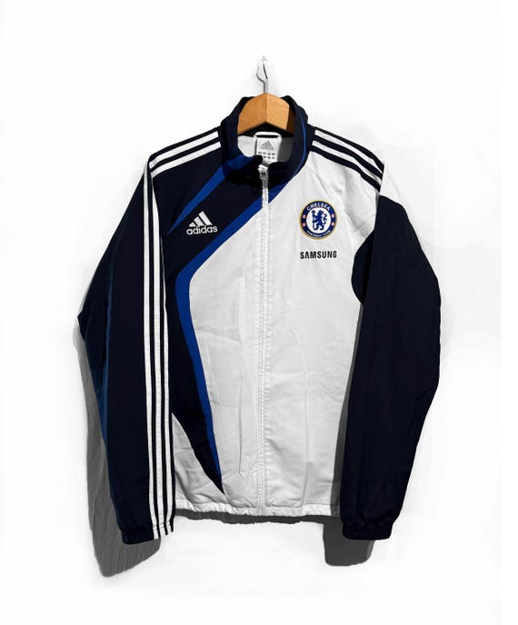 Chelsea 2000s Football Jacket Soccer Track Top Size L - Etsy