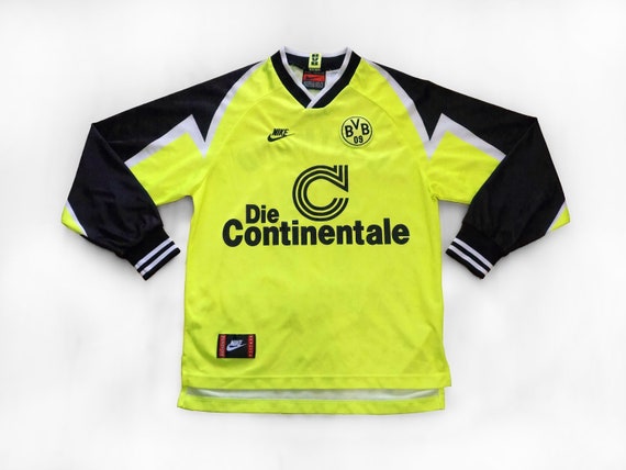 Borussia Dortmund 1995/96 Home Football Shirt # 11 Herrlich - Etsy