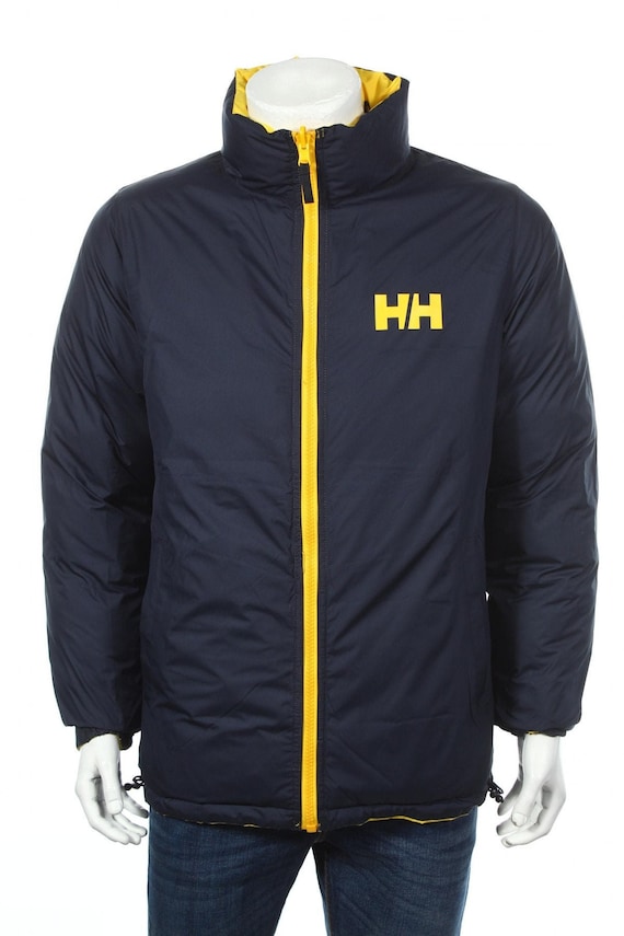 helly hansen yellow puffer jacket