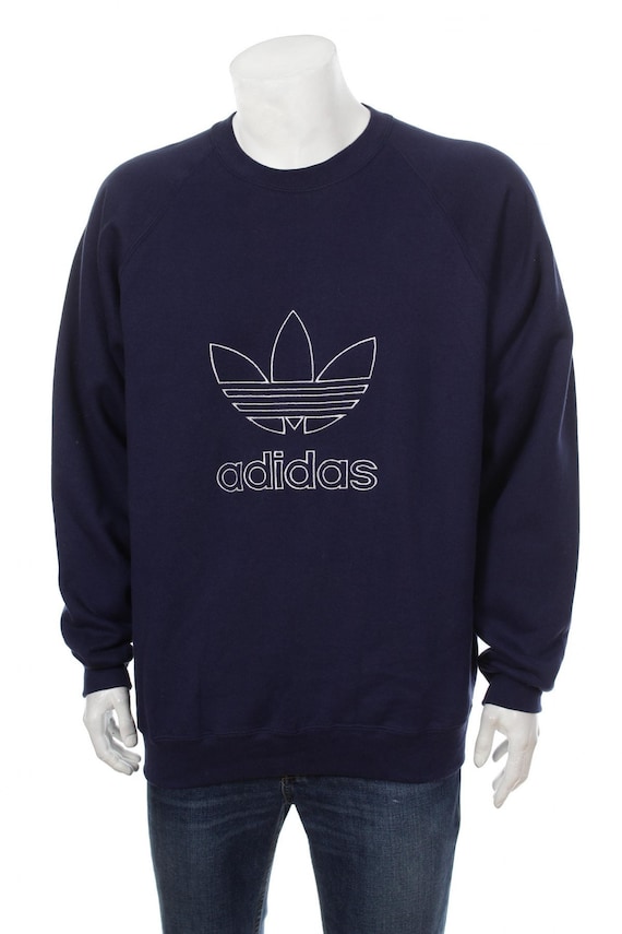 sweat adidas logo retourné