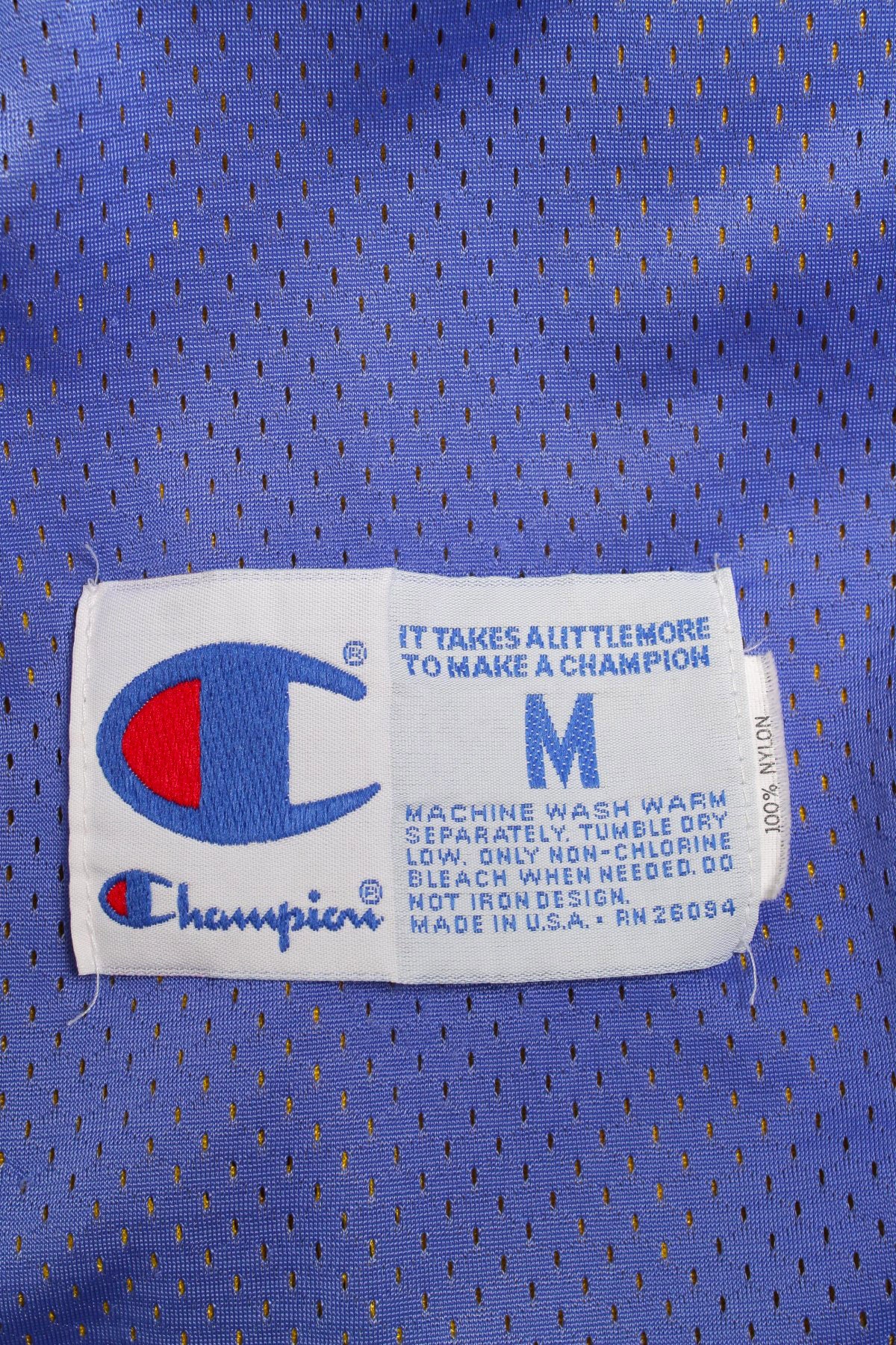 Champion Top Tank Reversible Jersey Big Logo Spell Out Hip Hop Style ...
