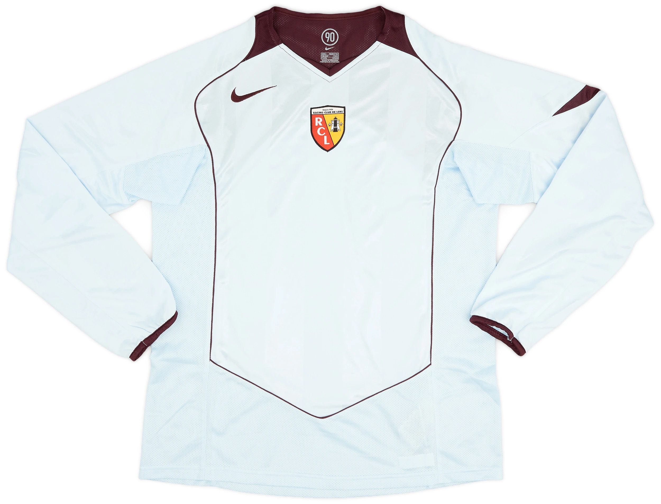 RC Lens Player Issue 2004/2005 Third Long sleeve football shirt soccer jersey nike men’s size XL maglia trikot camiseta vintage