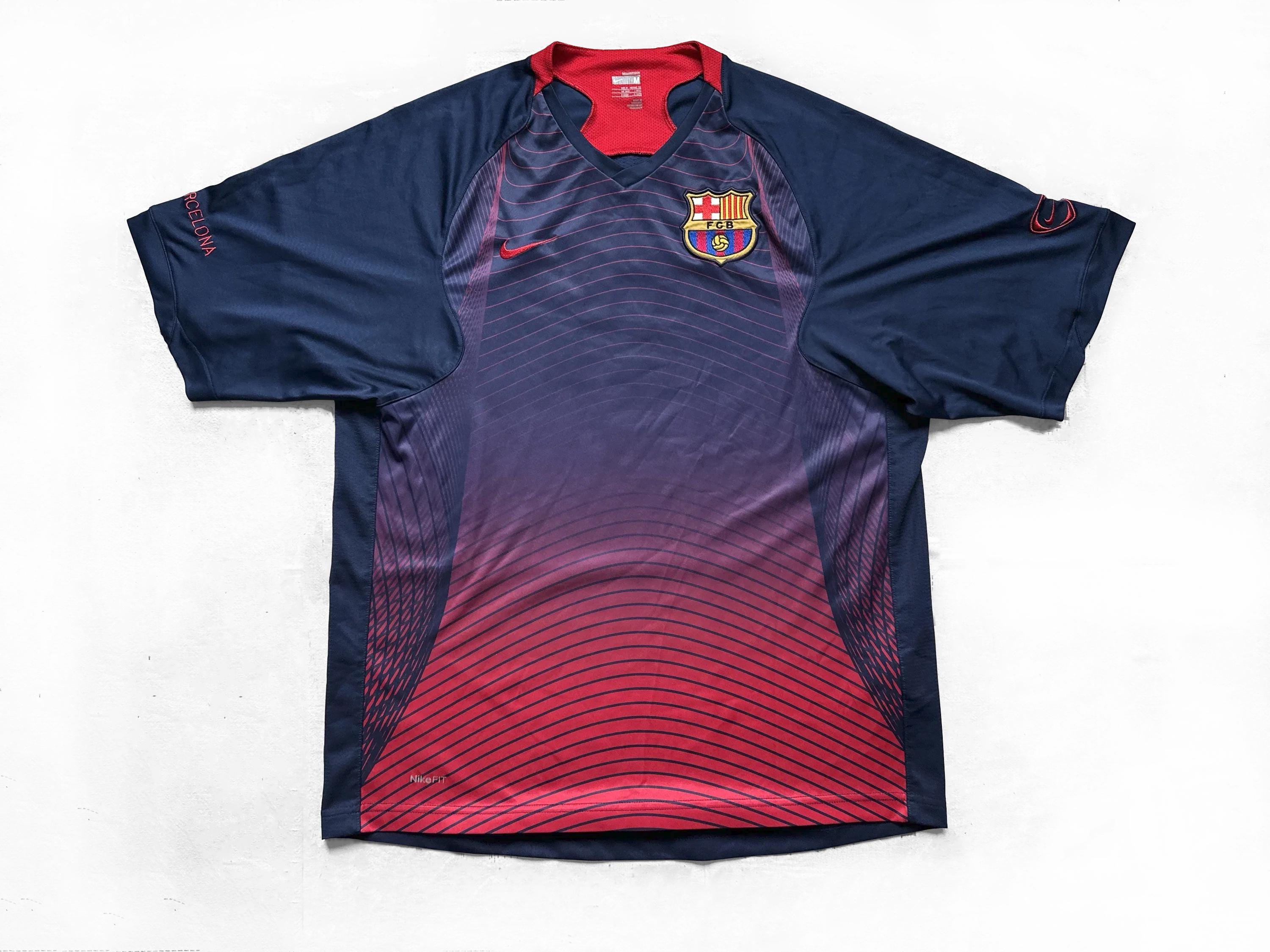 Barcelona soccer training jersey - Etsy 日本