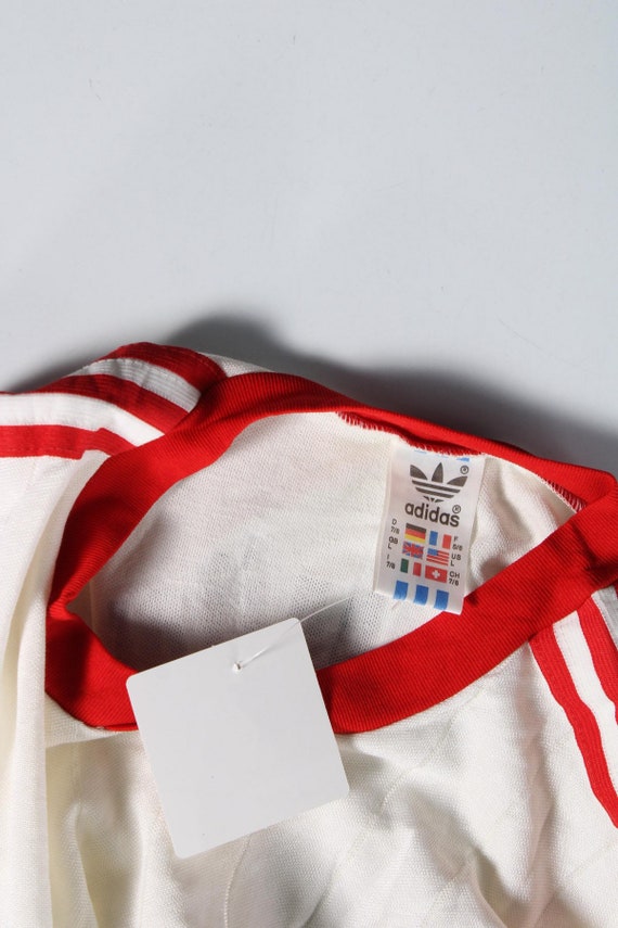VapeoVintage Bayern Munich 1989 1990 Away Football Shirt Soccer Jersey Aumann 1 Adidas Mens Size L Maglia Trikot Camiseta Made in Yugoslavia