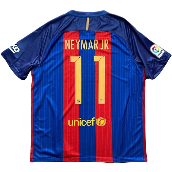 Barcelona 2016 Neymar 11 Home Football Shirt Soccer - Etsy