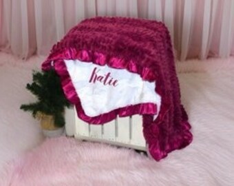 Girl Minky Blanket