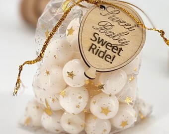 Balloon Baby Shower favor Sweet bag custom thank you gift for boy luna star welcome baby gift bag bulk for gender reveal party gift idea