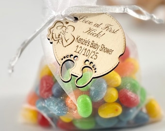 Personalized baby shower favor custom thank you gift welcome bag gift for baby party gift bulk sweet bag favor for gender reveal baby party