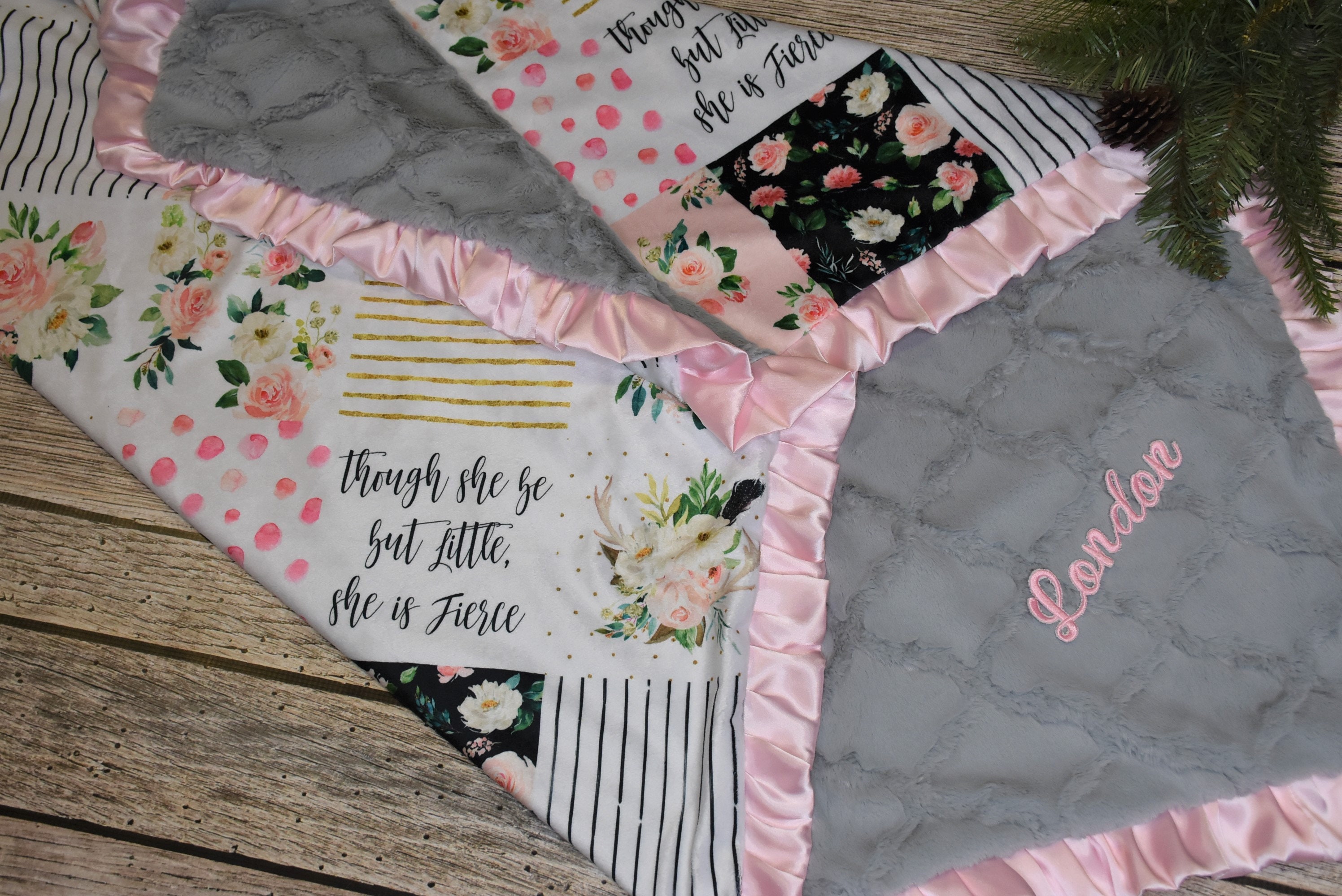 handmade minky blankets