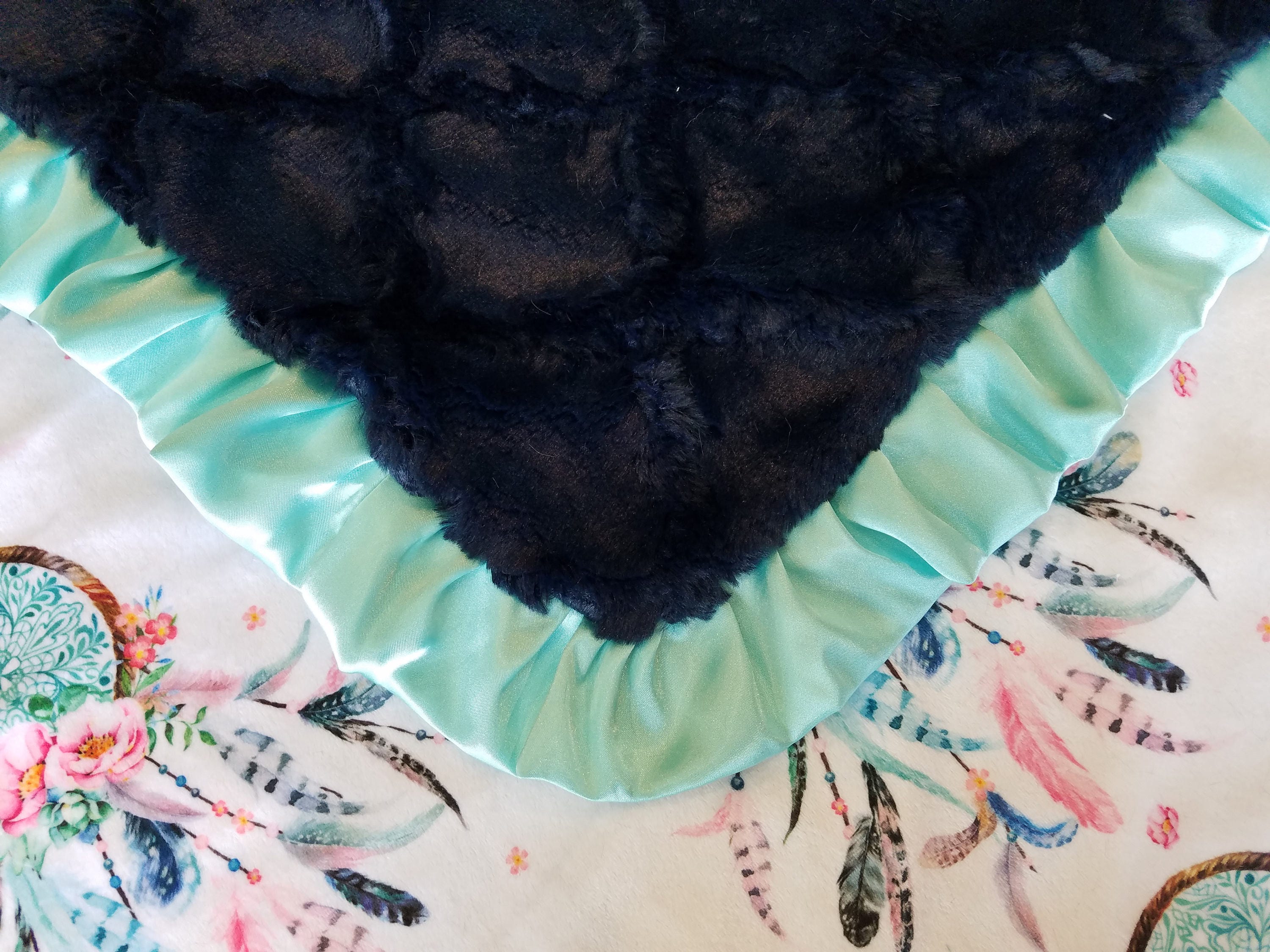 dream catcher baby blanket