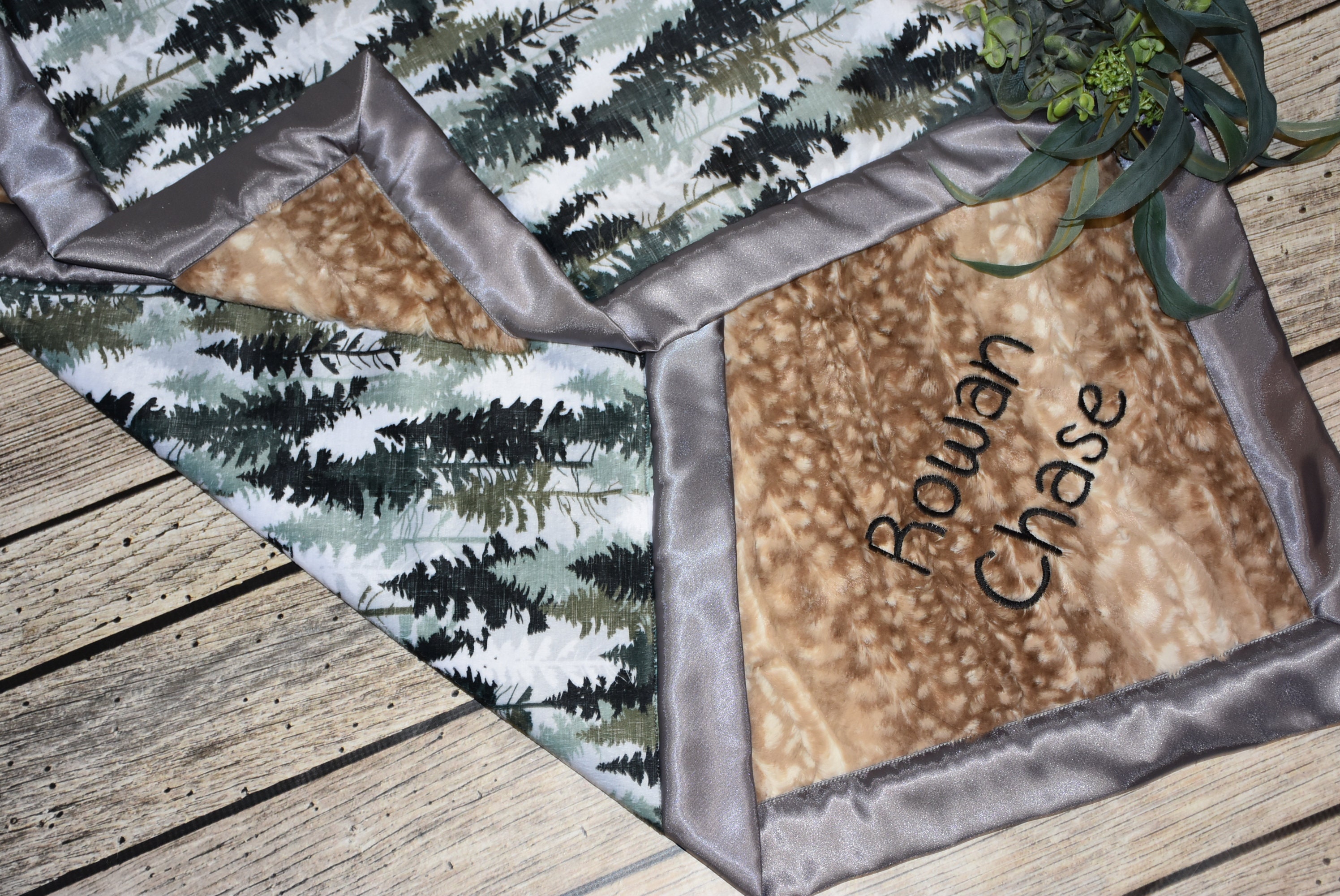 Camo minky blanket hotsell