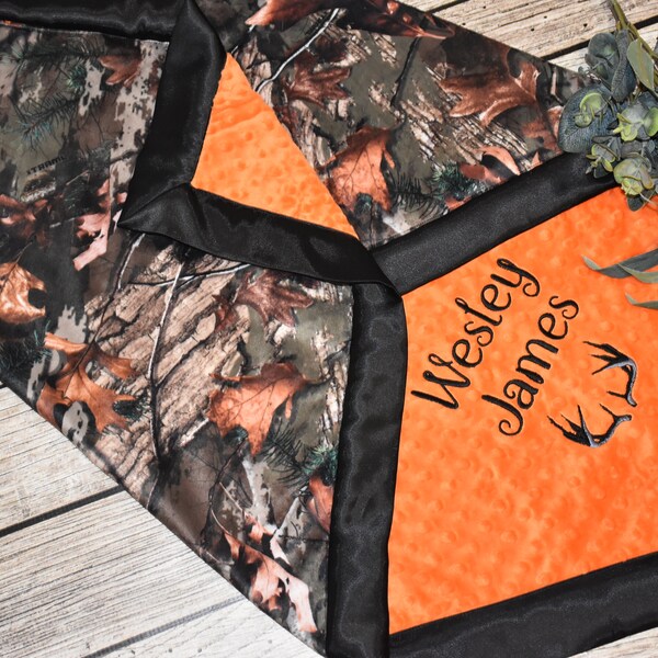 Camo Baby Blanket Etsy