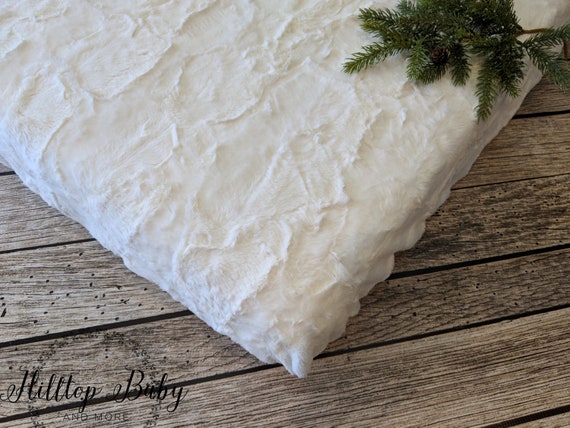 minky fitted crib sheet