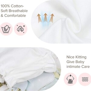 Soft Breathable Baby Clothing Personalized Infant Underwear Custom Diaper Cover Girl Monogrammed Name Embroidered Bloomer Organic Cotton Newborn Garment Comfortable Daily Wear Essential Perfect Baby Shower Gift Natural Fabric Premium