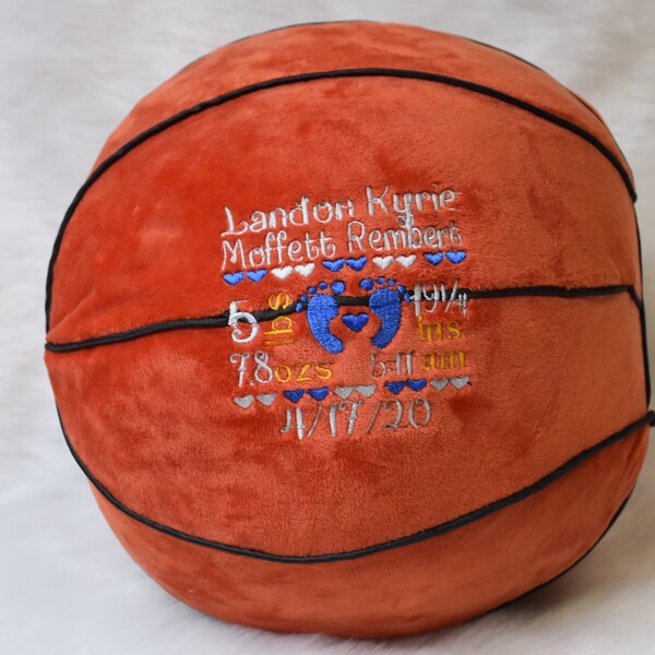 Basketball Pillow Etsy