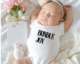 Newborn baby onesie t-shirt coming home outfit for baby girl or baby boy cute baby announcement baby shower gifts for new mom and baby