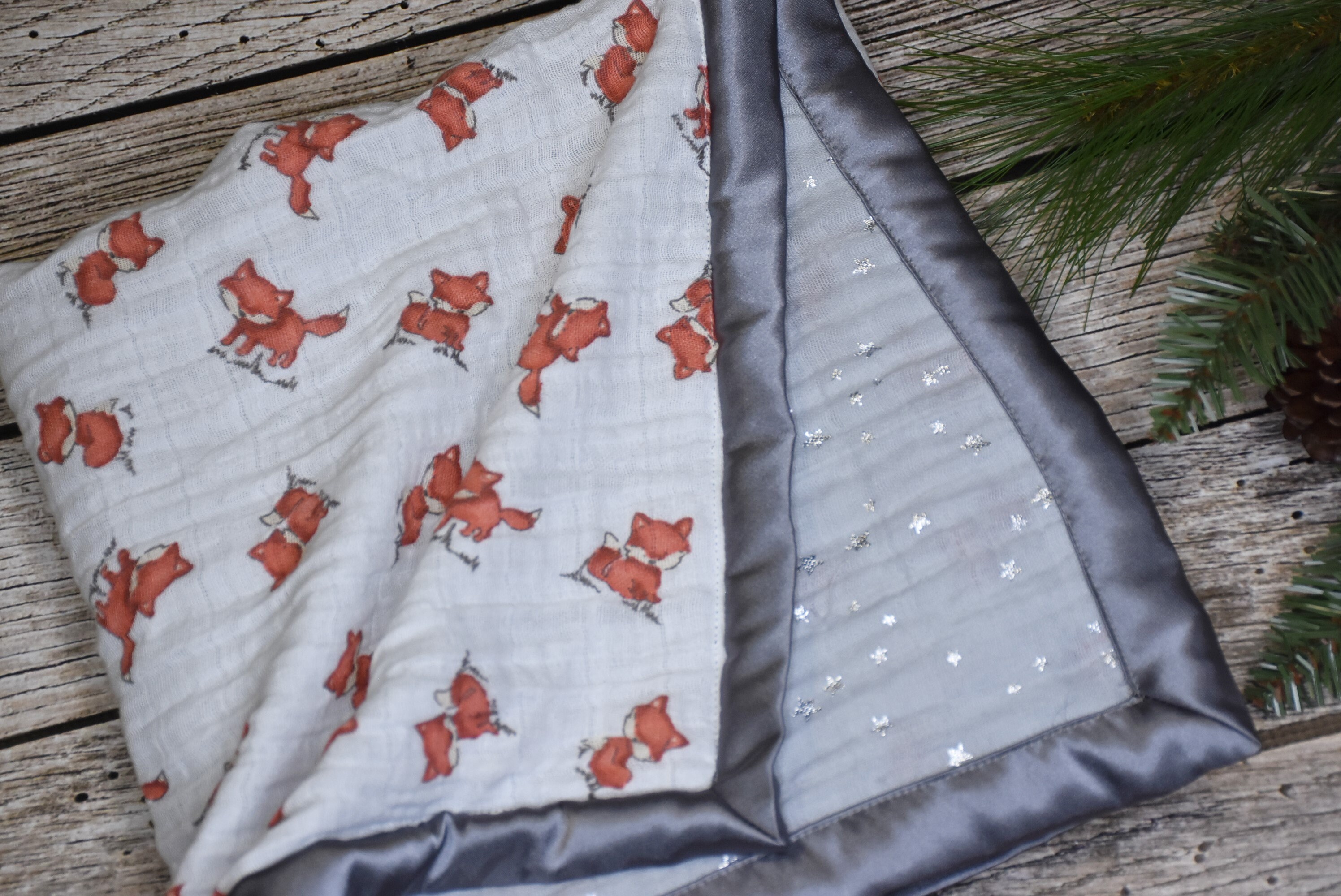 personalized baby boy swaddle
