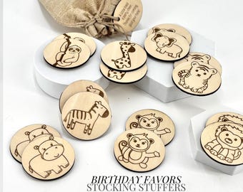 Wooden Memory Game zoo Animal Matching Toy Montessori Learning Material Educational Toys for Kids Game Activity Set Wooden Disc Child