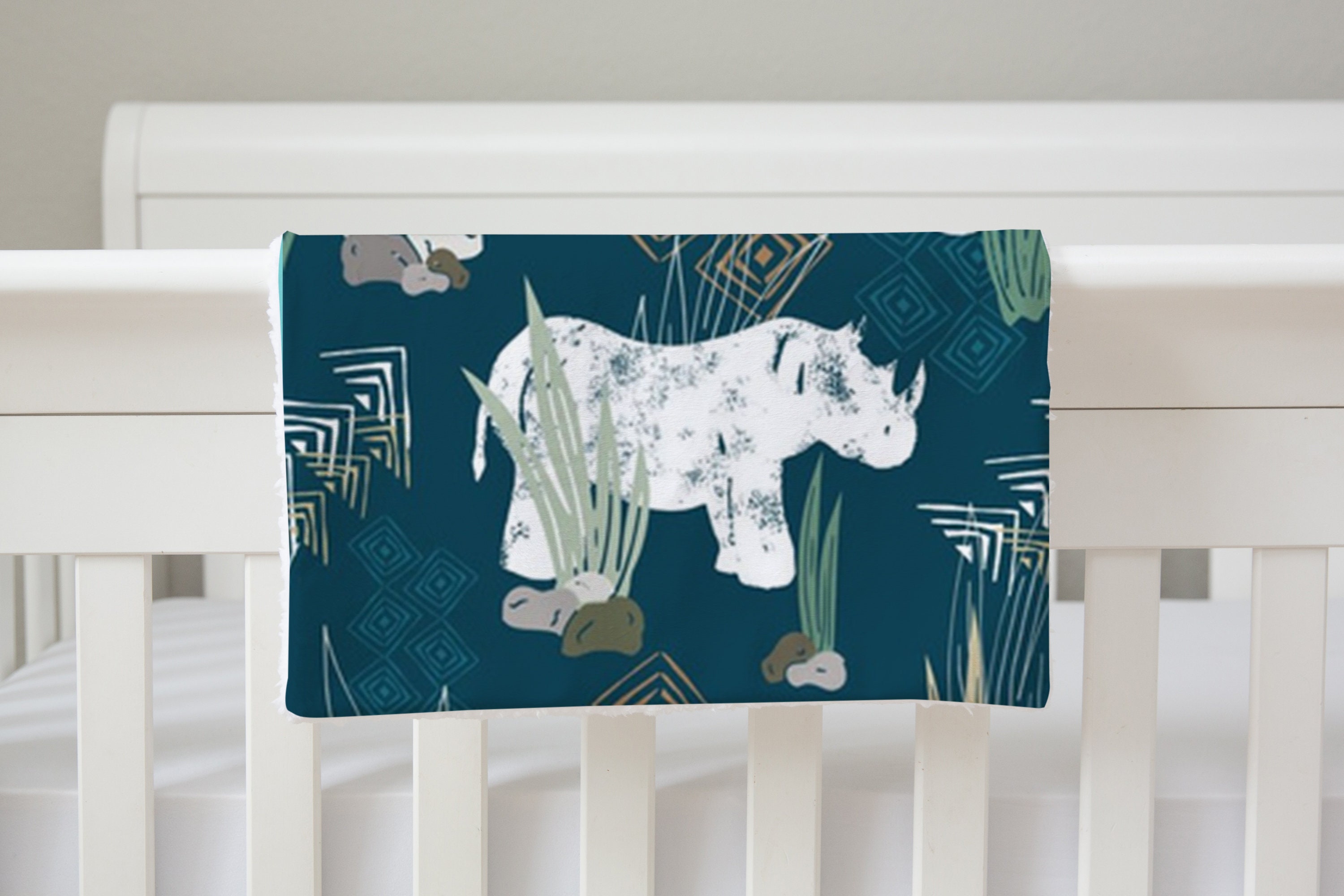 Rhino baby online blanket
