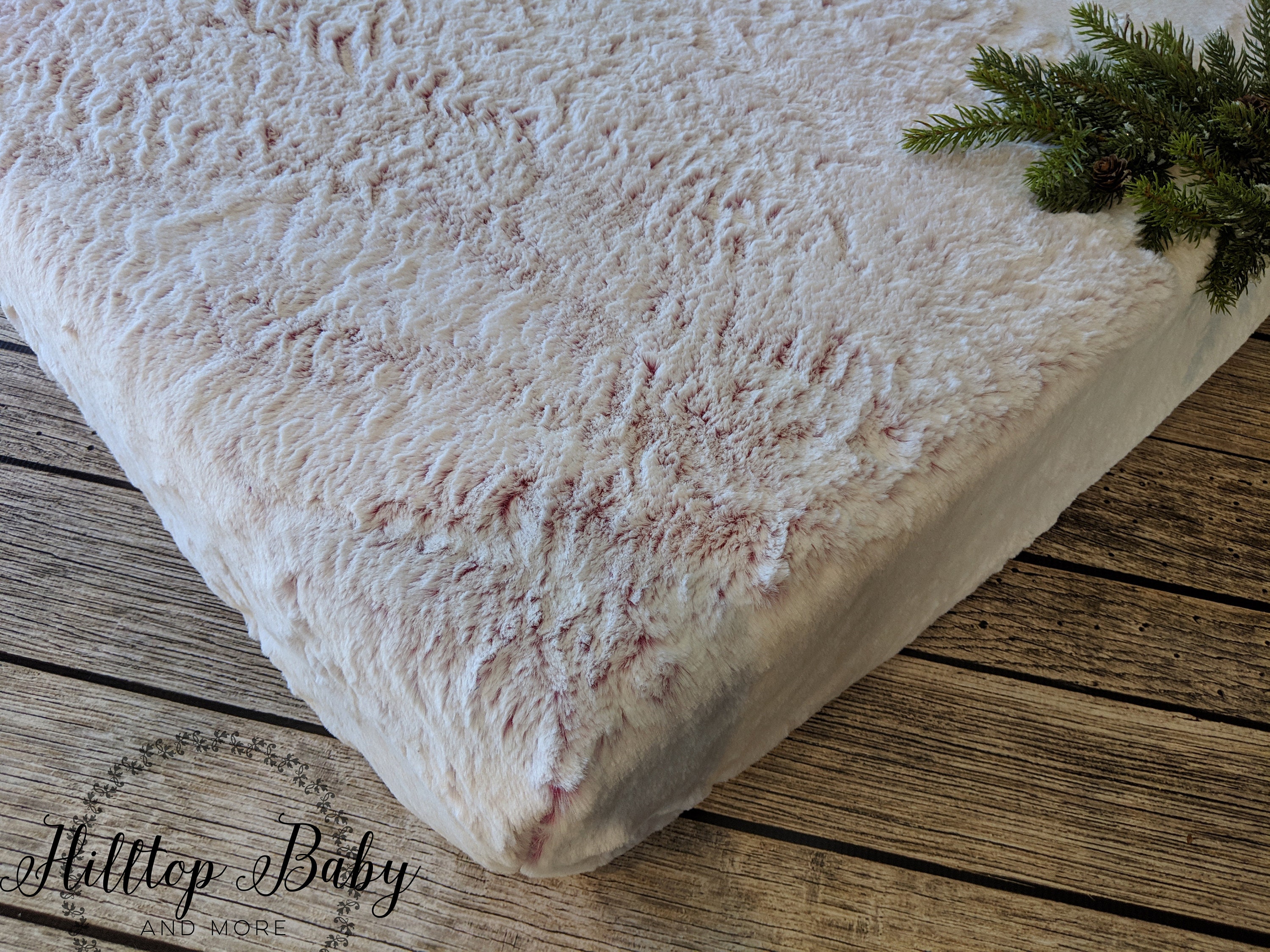 minky fitted crib sheet