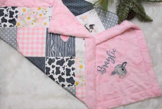 Etsy minky online blanket