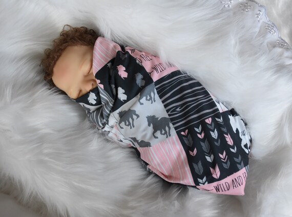western swaddle blanket