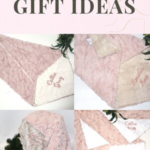 newborn baby giftan hadmade with name embroidery, it's a custom gift idea