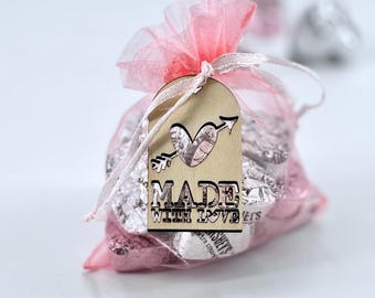 Birthday Treat Bag Favor Custom Baby Shower Sweet Party Thank You Gift Idea Classroom Bulk Option Holiday Celebration Candy Holder Design