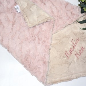 baby blanket with name embroidery custom gift