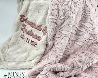 Personalized ultra soft throw minky blanket for mom present new home gift monogrammed blanket custom name gift for mama birthday mothers day