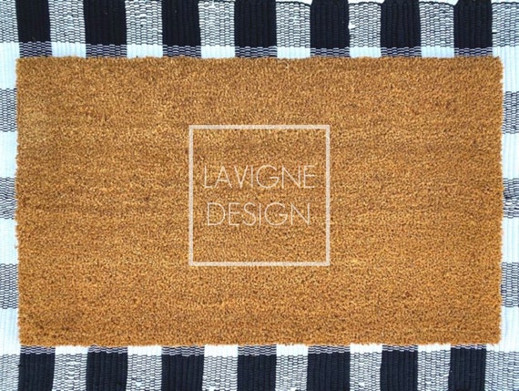 Download Door Mat Mockup Christmas Door Mat Mockup Coir Doormat Etsy