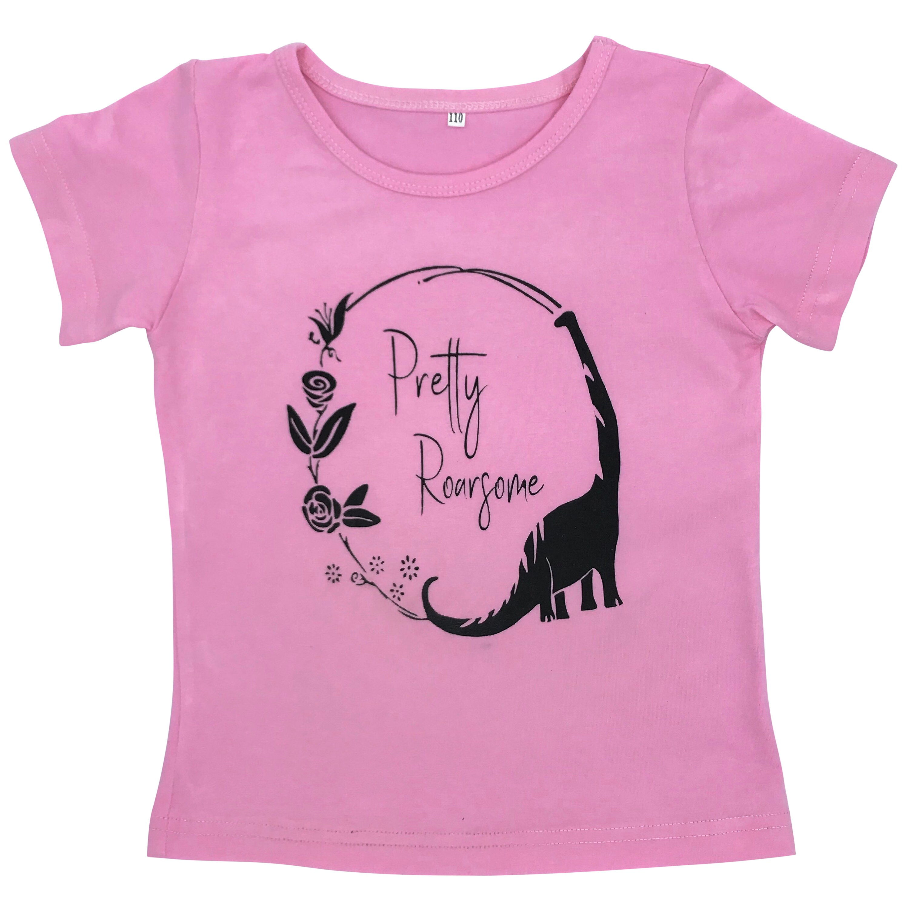Girl Dinosaur Shirt Customisable, Personalised, Birthday Shirt Etsy