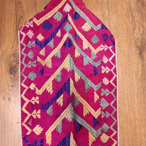 Antique Afghan Hazara Silk Embroidered Riffle case
