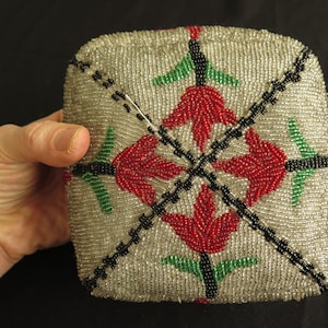 Uzbekistan Hand Beaded Skullcap &  Hat