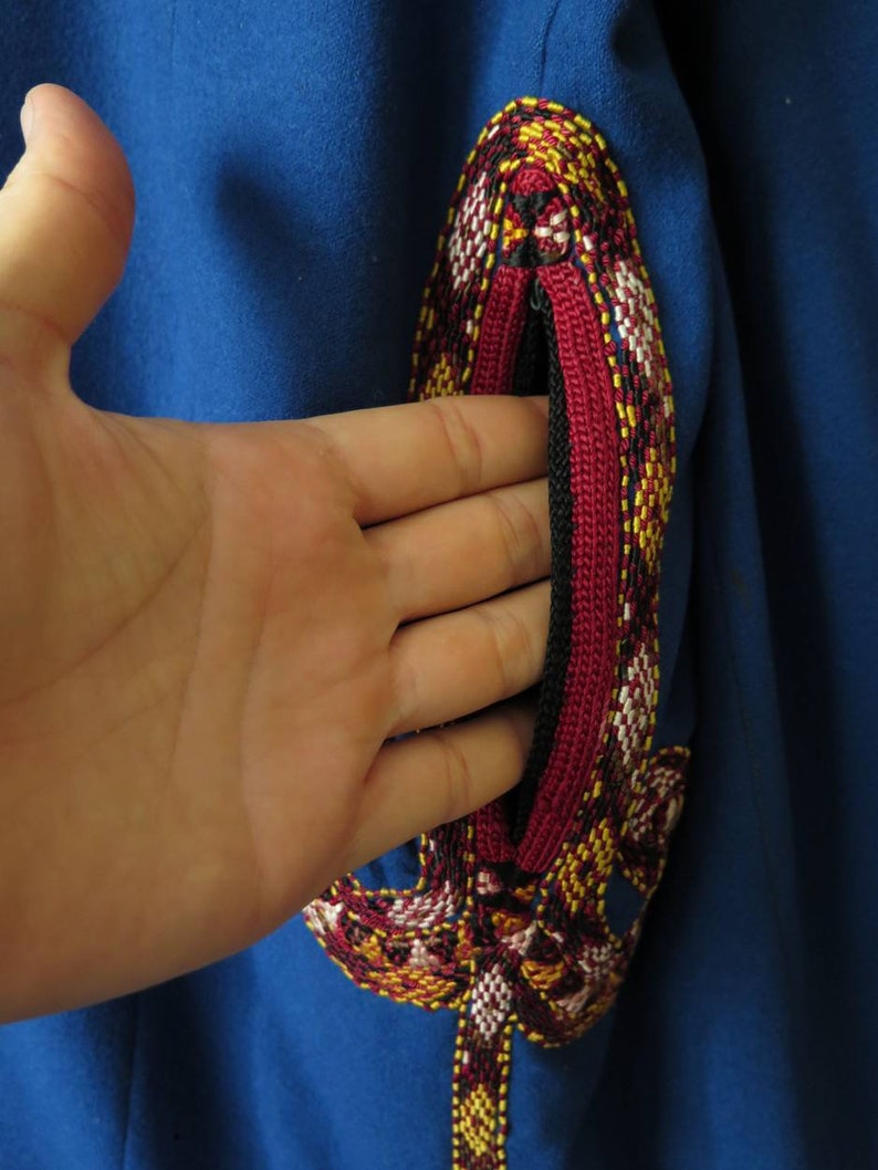 Antique Turkmen Coat /& Jacket with Silk Embroidery Free Shipping