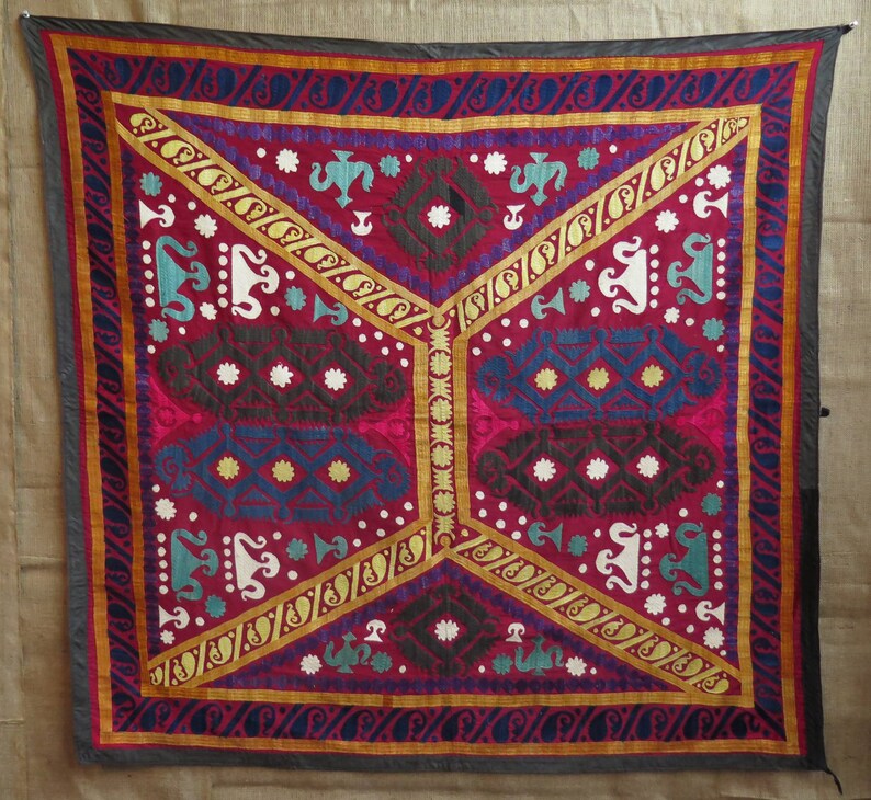 Vintage Samarkand - Uzbekistan Beshik-push - Baby Cradle Cover - Etsy