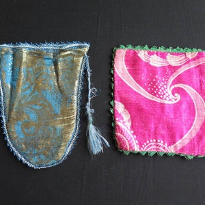 Antique Ottoman Turkish Money Bags & Pouches